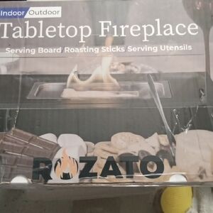 Tabletop Fireplace - Black